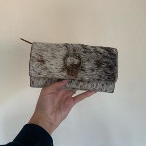 Cow hide wallet